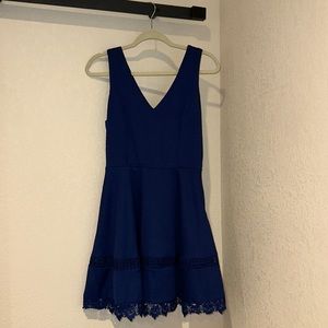 V-Neck Tank dress Navy Blue size medium